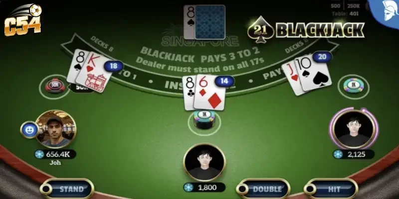 Các kinh nghiệm đánh blackjack C54 chuyên sâu về mặt kỹ thuật